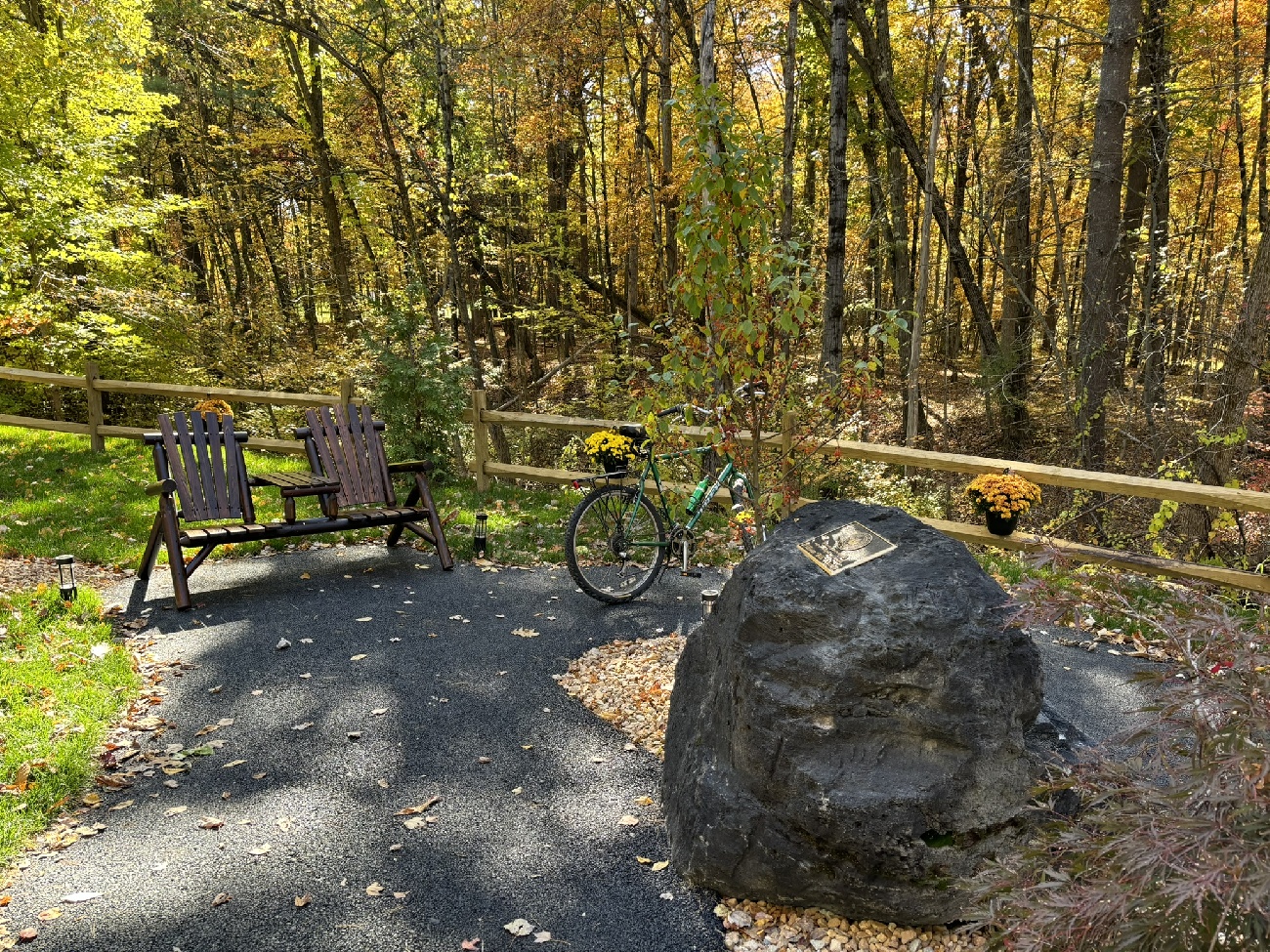 Albany Country Rail Trail - Rest Stop